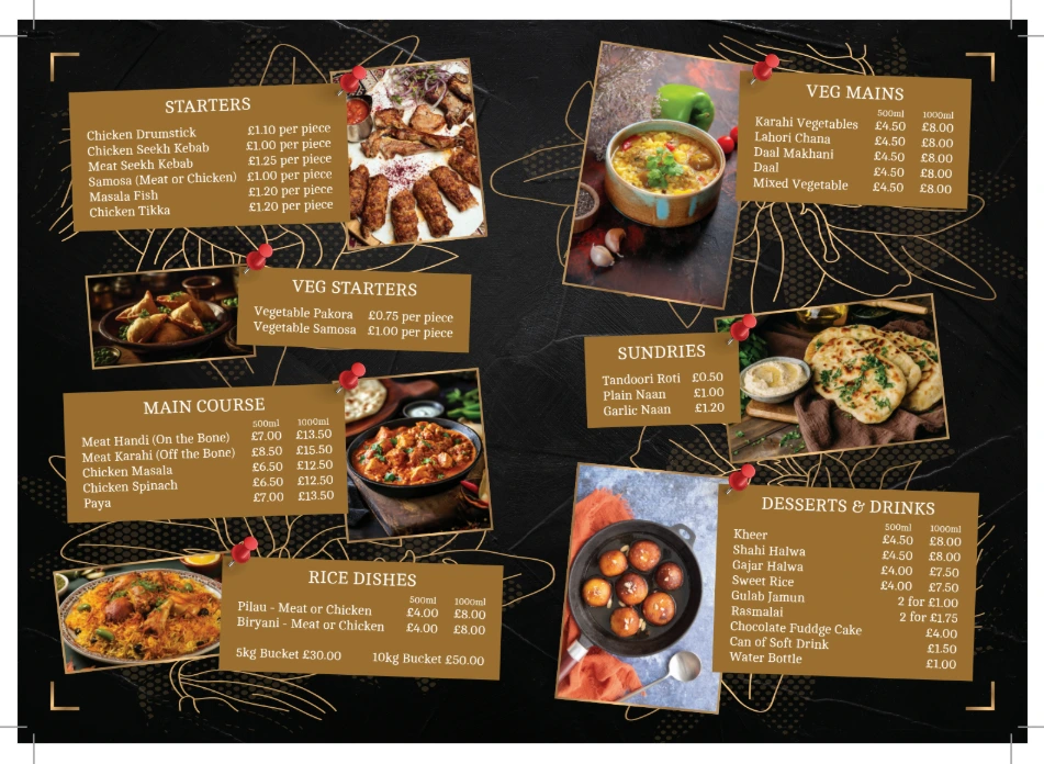 Kings Catering bradford menu image 2